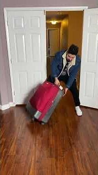 Flexible Girl in Suitcase 😳 #shorts #parnk