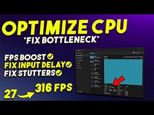 How to Optimize CPU & Fix CPU Bottleneck For GAMING! (Get MAX FPS & Performance In 2023)