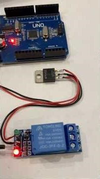 Powering the relay from an external source #arduino 😁