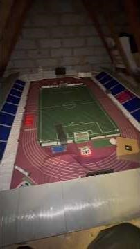 Another football stadium fallen into disrepair… even subbuteo loft builds