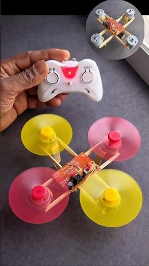 Mini RC drone simple homemade Mini remote control DIY Drone