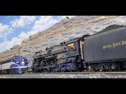 Huge O Scale Layout! David Vaughn's 2-Rail O Scale Nickel Plate Road