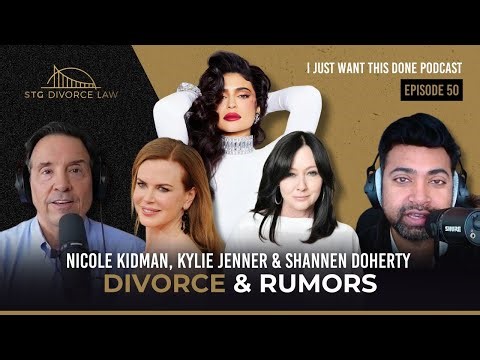 Nicole Kidman, Kylie Jenner & Shannen Doherty Divorce & Rumors | EP 50