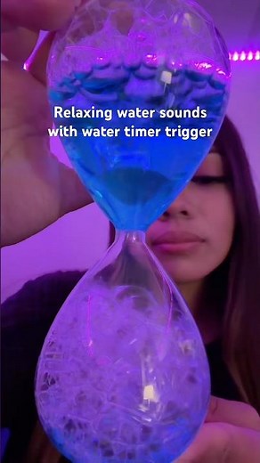 Relaxing water sounds with water timer trigger #asmr #relaxingasmr #sleep # #calmingsounds