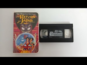 Opening and Closing to The Return Of Jafar 1994 VHS 60fps Version A