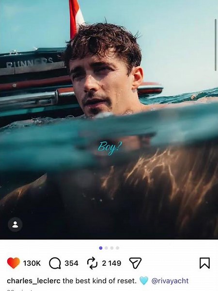 Is Alexandra & Charles Leclerc Expecting a Baby Boy? 😱👶
