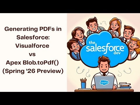 Generating PDFs in Salesforce Visualforce vs New Apex Blob toPdf (Spring ’26 Preview)