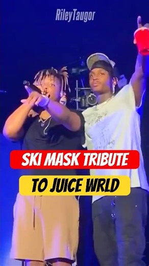 Ski Mask’s Tribute Chain to Juice WRLD #juicewrld #skimasktheslumpgod #rap #hiphop #yugioh