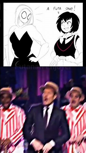 Peni Parker futanari 🍆 #futa #futanari #humor #anime #spiderman #meme #comics #r34 #spidergwen