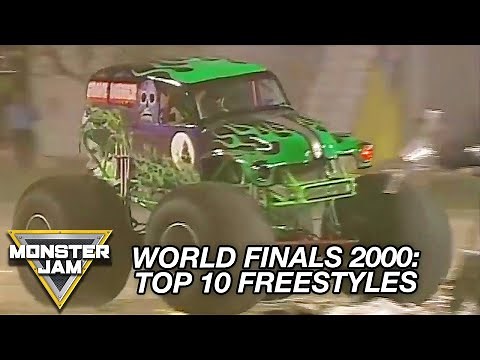 Top 10 Freestyles From The FIRST World Finals (2000) | Monster Jam