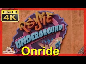 Psyke Underground (Onride) Walibi Belgium Wavre - Psyké Underground Roller Coaster Walibi Achterbahn