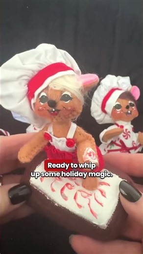 2025 Candy Cane Lane Chef Family - Annalee Dolls