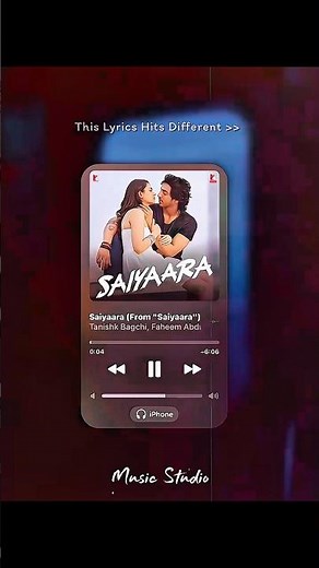 Hay Main Mar Hi Java | Saiyaara Title Song | #song #saiyaara #trend #hindisong #edit #4k #shorts
