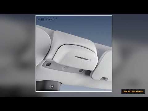 Car Glasses Holder Case Sunglasses Storage Box for Tesla Model 3 Model Y Auto Interior Accessories