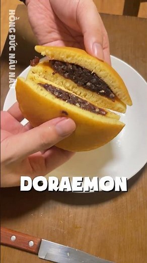 Dorayaki Doraemon - Making Doraemon Cake | Hong Duc Cooking Practice 011