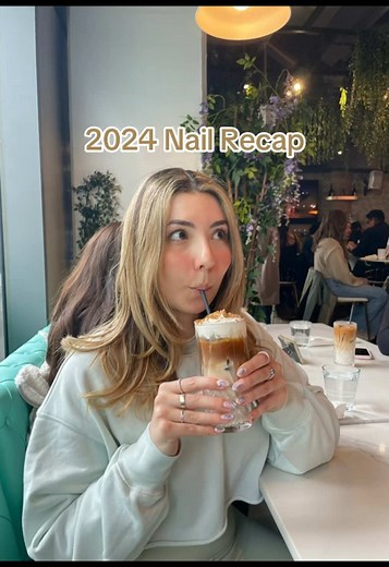 2024 nails wrapped 💅🏼 #fyp #nails #nailart #naildesigns #nailrecap #biogel #shellac #2024nails #nailartvideo