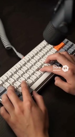 Slow Mechanical Typing | Keyboard ASMR