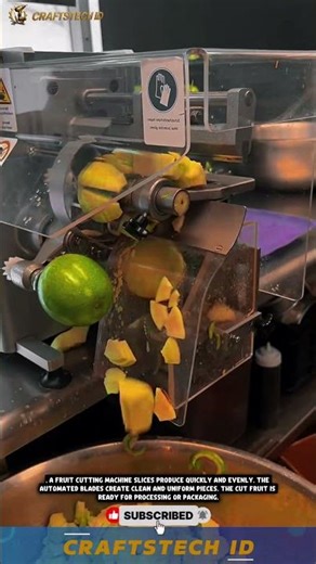 Fruit Peeling and Cutting Machine | Fast & Efficient Food Processing #machine #foodprocessing