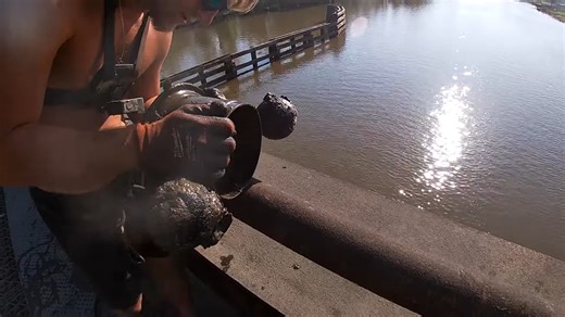 How magnet fishing revealed Civil War relics beneath the water