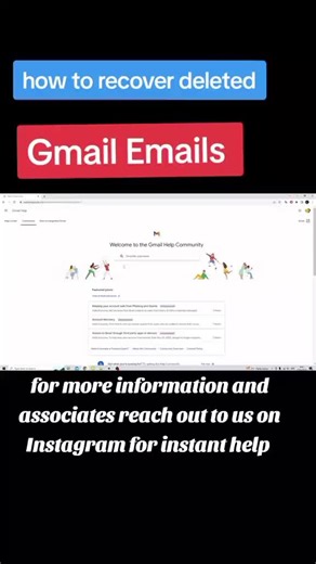 how to recover your deleted Gmail account #gmail #email #google