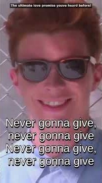 Rick Astley - Never Gonna Give You Up (Lyrics Clip)