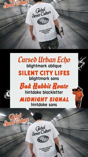 Authentic Streetwear Font Bundle Font Download