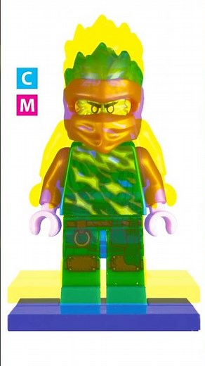 LEGO Layer by Layer Process Color #shorts