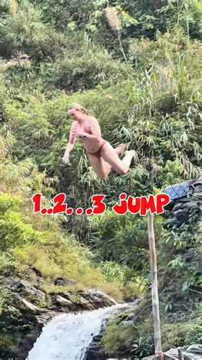 60ft Jump-Wait For It! #JumpVibeExtreme #usa #cliffjumping #travel #adventure