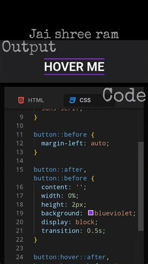 Modern Button Animation Using HTML & CSS 🔥 | Beginner Friendly Tutorial 2025