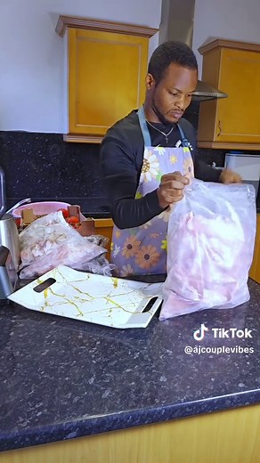 How do you feel when he supports you in the kitchen?