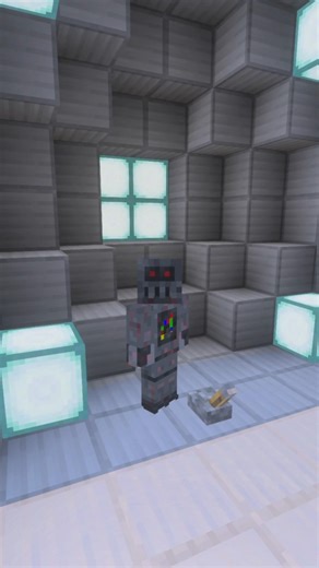 Simple Bedrock 6x6 Double Cave Door [Bedrock 1.11+] #minecraft #tutorial #gaming