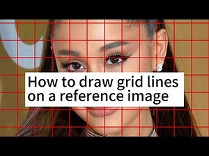 How to draw grid lines on a reference image