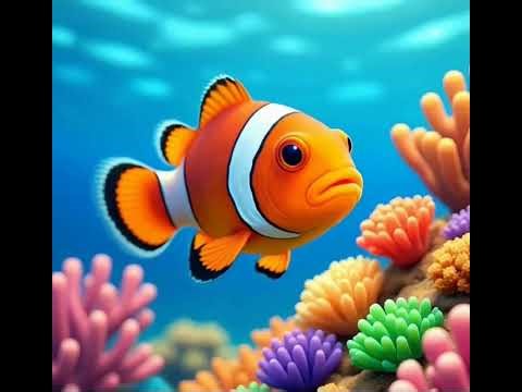 Fish Song in Hindi | मछली जल की रानी है | Nursery Rhymes for Kids #cartoon #kids #preschoollearning