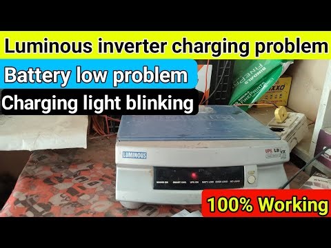 Luminous inverter charging problem | inverter battery not charging