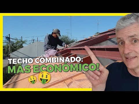 💲💲 The Most Economical Sheet Metal and Wood Roof: Step-by-Step Construction Details