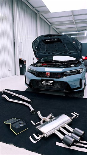เงียบได้ ลั่นได้ แค่ปลายนิ้ว! ท่อไอเสีย TNEER Honda Civic Type-R FL5 | G-FORCE
