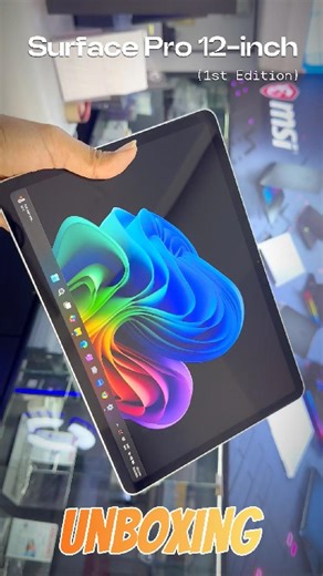 Microsoft 12 Snapdragon 🔥​| Unboxing #microsoft #surfacepro12