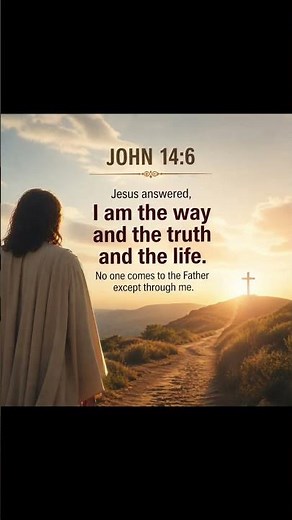 John 14:6 | Jesus is the Way, the Truth, and the Life ✝️ Powerful Bible Verse