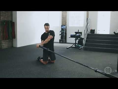Tall Kneeling Landmine Rotation