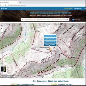 Need a military-style map? Here's how to make a map with the MGRS grid and 1:25,000 or 1:50,000 scale. #mytopo #hike #Navtraining #militarymap #rotc #topographic #waterproof #hiking #adventureracing #hunting | MyTopo