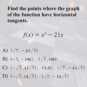 Find horizontal tangents 2. Do you know the answer to this calculus question? #math #maths #mathematics #mathfortress #mathematicians #mathsbeauty #mathslover #mathslove #mathstesaser #mathscore #mathsfun #mathskill #mathsproblems #mathsstudent #number #engineering #engineer #physics #chemistry #calculus #mathproblems #quiz #mathquiz | Math Fortress