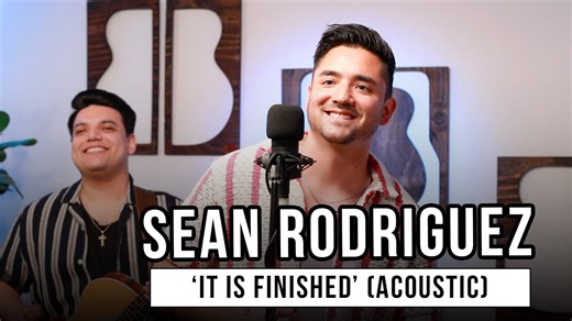 12K views · 31 reactions | WieRok Entertainment singer/songwriter Sean Rodriguez gave us an intimate acoustic performance of his powerful single 'It Is Finished' at the GodTube Music Studio in Nashville. Known for his charismatic, high-energy shows, Sean strips it back in this special rendition, showcasing the heart behind the song that became his first #1 hit, spending nine weeks atop the Christian Rock chart. | Godtube Music | Facebook