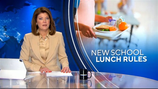 The Department of Agriculture unveiled changes to nutrition standards for school meals, including putting a limit on added sugar in foods and reducing sodium levels in breakfasts and lunches. | CBS Evening News