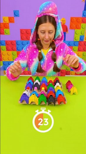 🌈 مغامرة الألوان: تحدي ممتع مع أطفالك! #تعليم_مرن #قصير