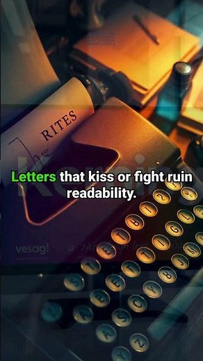 Graphic Design Principles || Part 8: Typography Kerning #designeducation