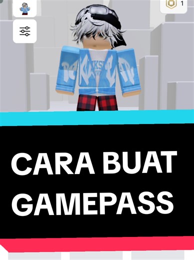 Tutorial Cara Buat Gamepass di Roblox