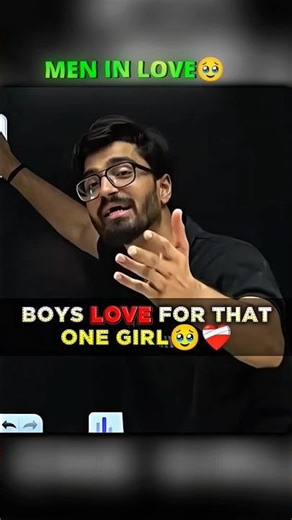 Boys love for that one girl 🥹 #emotional #motivation #ritiksir #shorts #sad #trending #fyp
