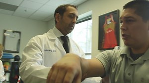 Dr. Rishi Garg, M.D. specializes sports medicine, specifically in minimally invasive and arthroscopic surgery for the shoulder and knee. Learn more about Dr. Garg by watching the video below! | Congress Orthopaedic Associates