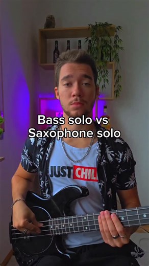 44K views · 1.3K reactions | Bass vs Sax solo #bass #bassist #bassguitar | Stefan Lukić | Facebook