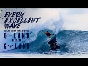 Every Excellent Wave Quiksilver/ROXY Pro G-Land - Medina, Colapinto, Moore, Ferreira, Robinson